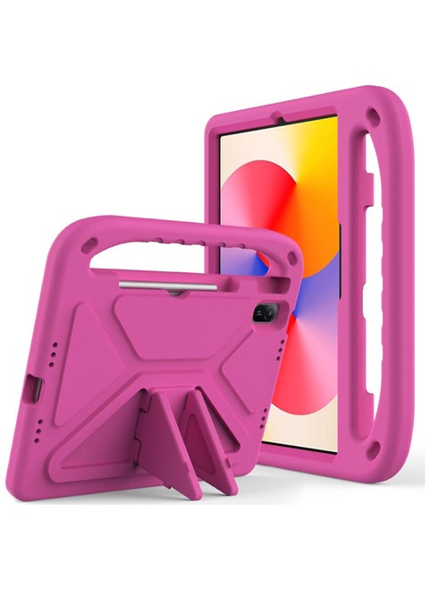 Case for Huawei MatePad SE 11 inch Released 2024, Lightweight EVA Shockproof Stand Protective Case, Kid Friendly Tablet Cover W Shoulder Strap for Huawei MatePad SE 11 2024 Tablet (pink))