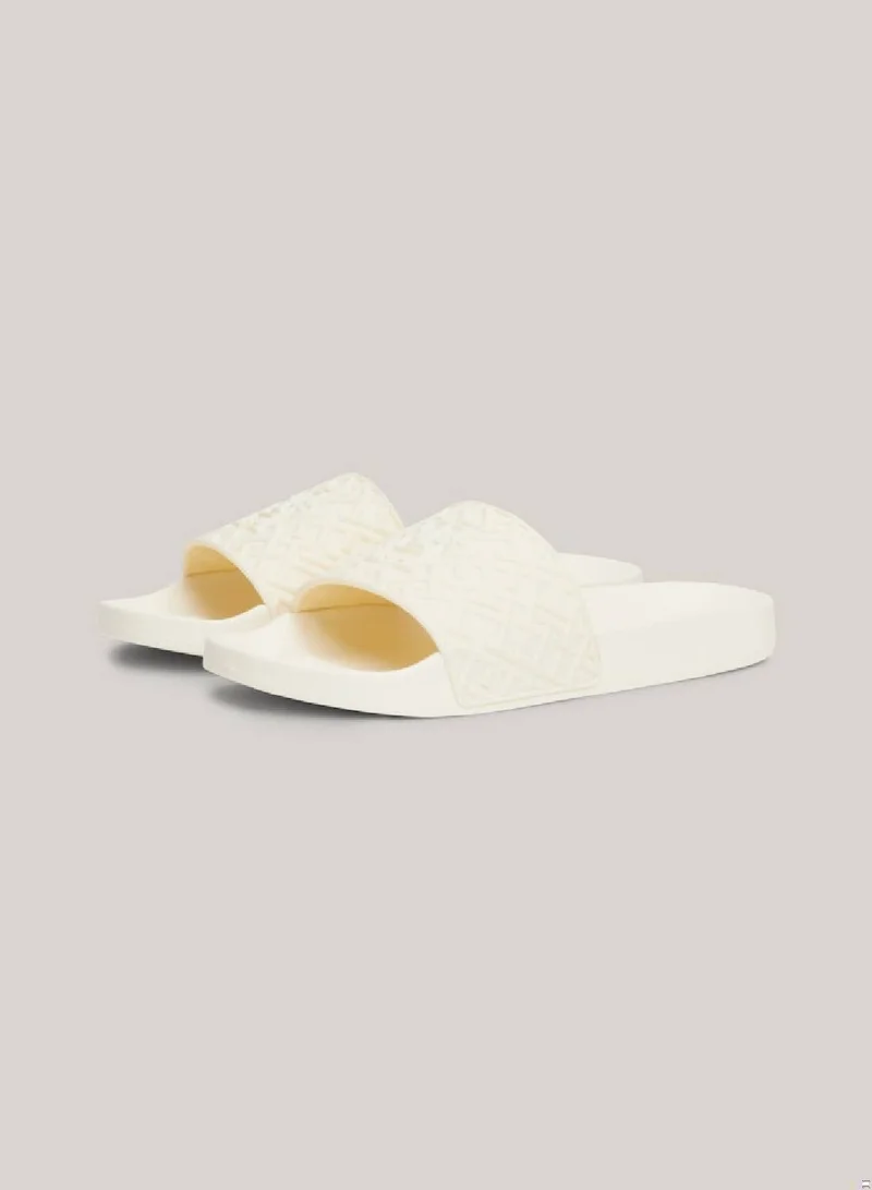TOMMY HILFIGER Th Monogram Pool Slides