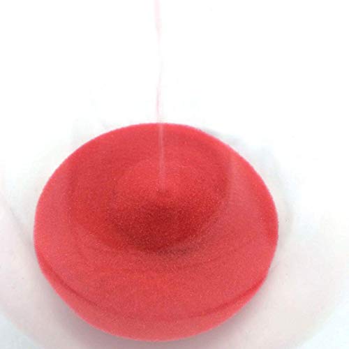 GracesDawn Graces Dawn Super beautiful transparent glass Hourglass Sand Timer 60 minutes with (red) - Image 3