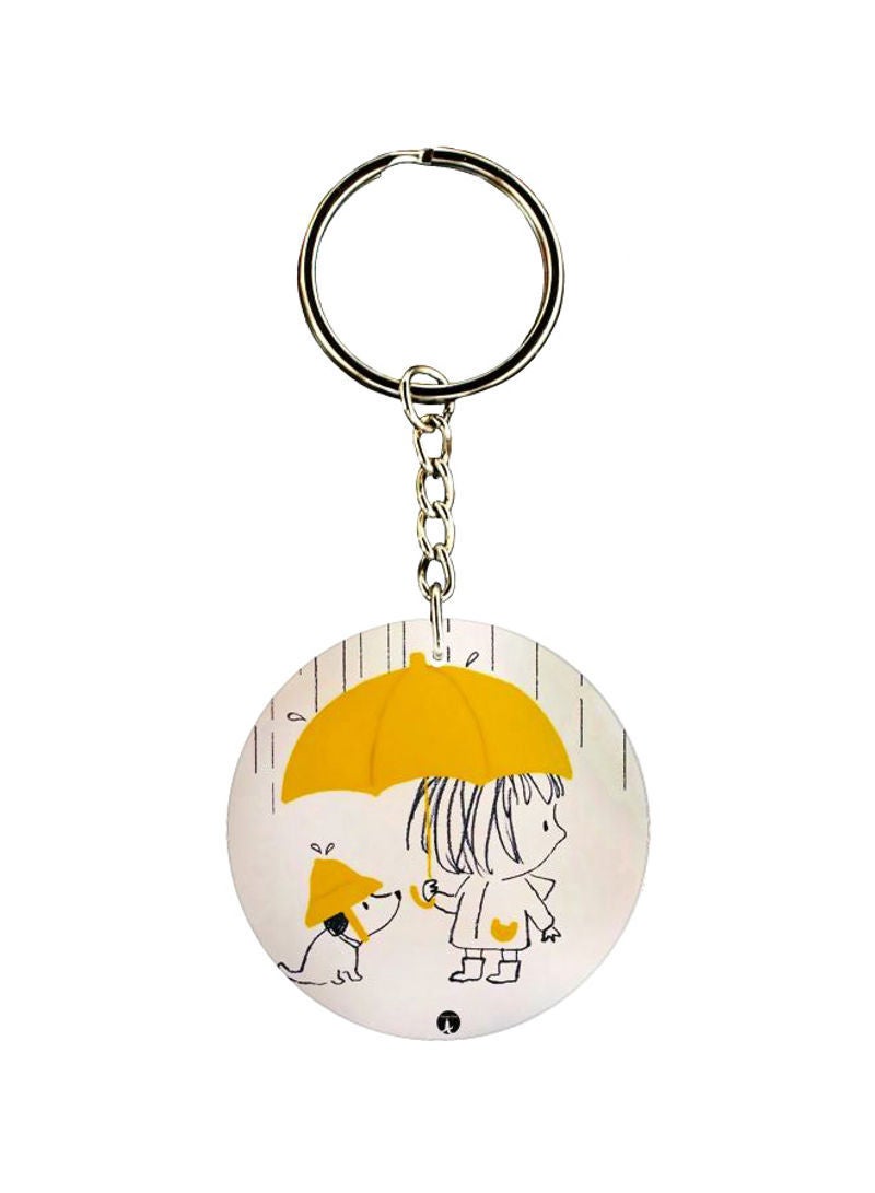 RKN Double Sided Printed Keychain