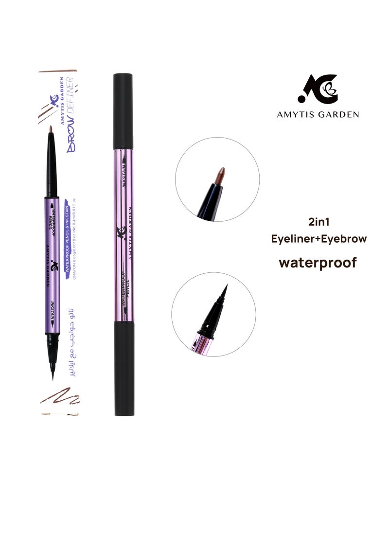 AMYTIS GARDEN - Brow Blade Waterproof Eyebrow Pencil & Ink Stain - Image 1