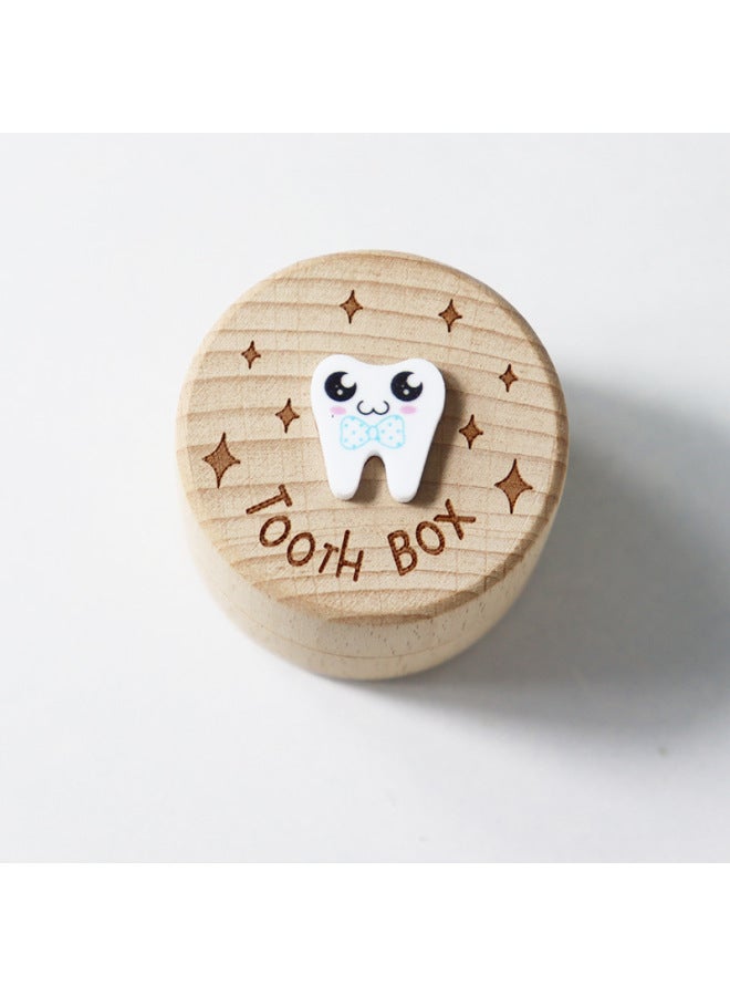 Furun Deciduous Teeth Box Boy Girl Teeth Fetal Hair Umbilical Cord Collection Commemorative Box Animal Hair Cross Jewelry Box - Image 1