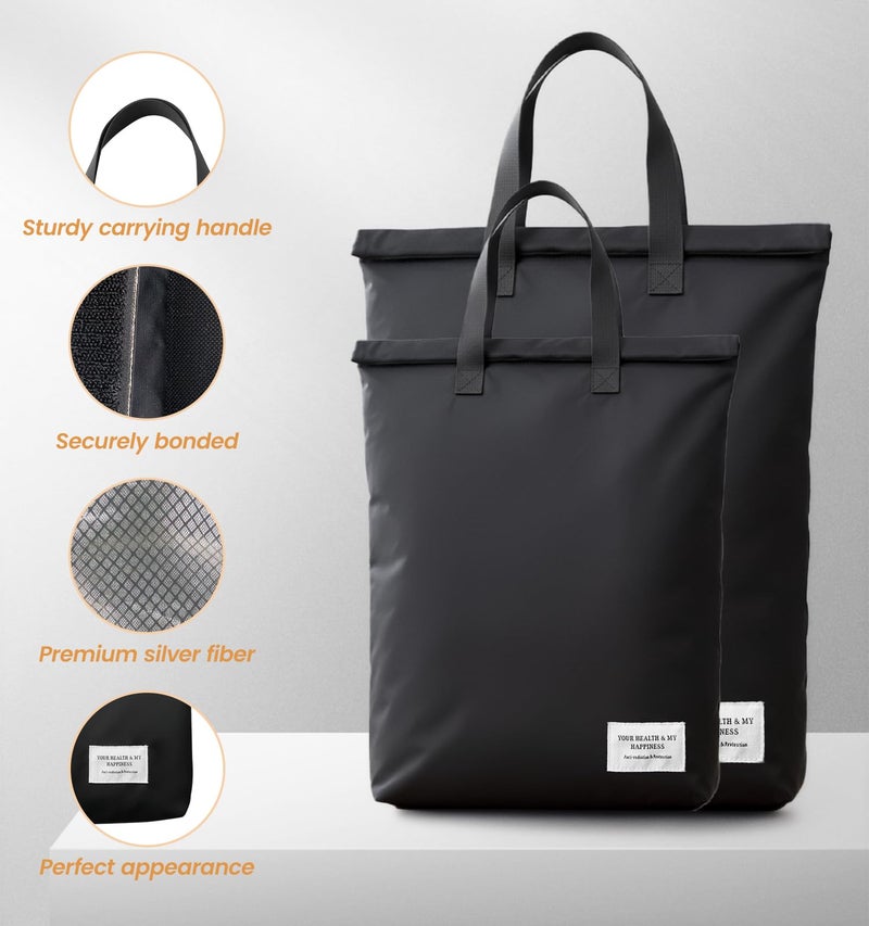 KLASLAV Faraday Bags with Handle,Anti-Tracking Faraday Bag Laptops & Tablets - Image 5
