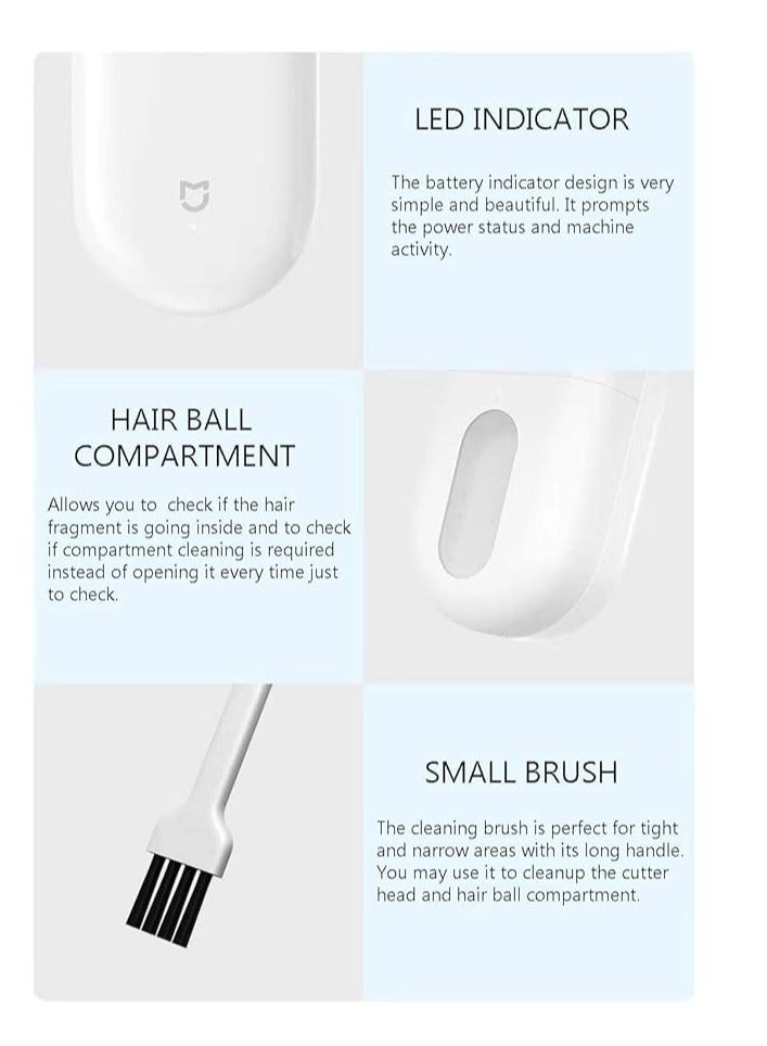Mijia Portable Lint Remover Fabric Shaver White - Image 3