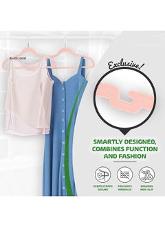 Red Dot Gift Red Dot Gift® 50 Pack Velvet Clothes Hangers 45cm Heavy Duty Durable Coat and Clothes Hangers  - Image 5