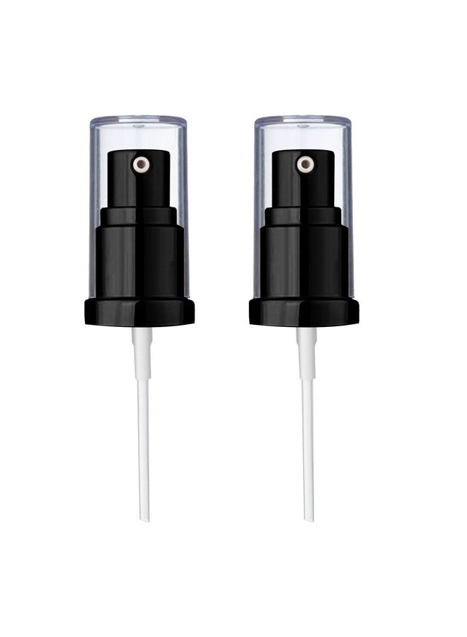 Chris.W 2Pack Foundation Pump Compatible with Maybelline Fit Me Liquid Foundation Makeup (Black+Black) - Image 1