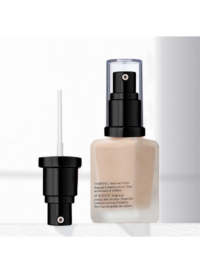 Chris.W 2Pack Foundation Pump Compatible with Maybelline Fit Me Liquid Foundation Makeup (Black+Black) - Image 5