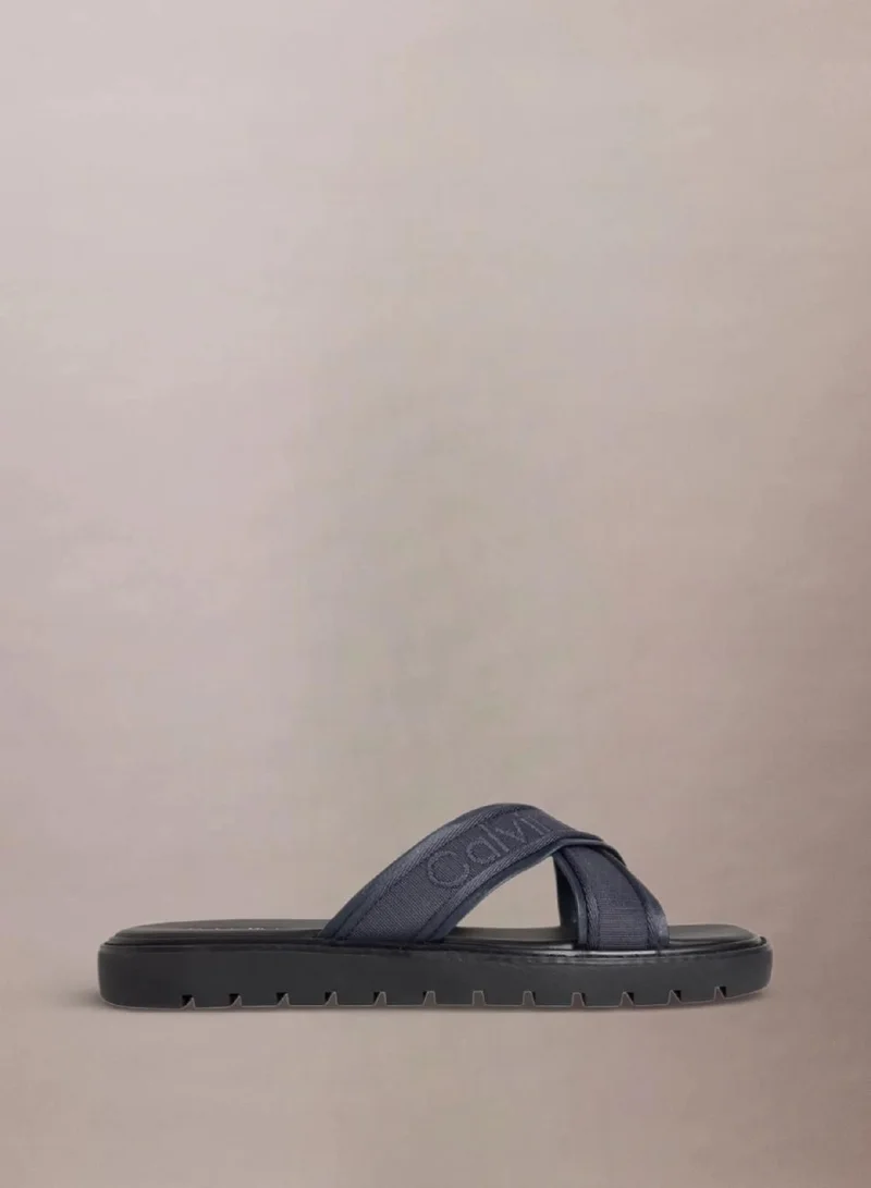 Calvin Klein Luxor - Logo Lightweight Lug Sandals