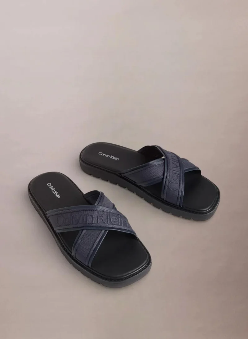 Calvin Klein Luxor - Logo Lightweight Lug Sandals