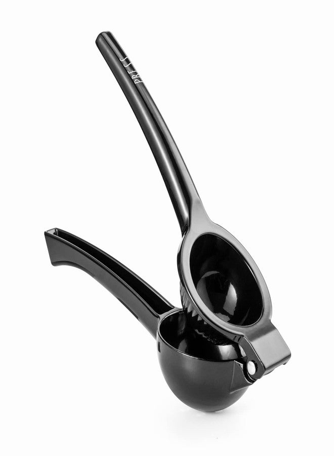 Rae Dunn Manual Citrus Press Juicer – Metal Lemon Juicer and Citrus Squeezer – Handheld Juicer for Lemons, Limes, Tangerines and More (Black) - Image 1