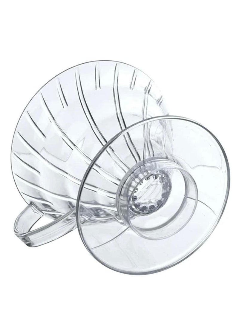 V60 Transparent Plastic Funnel 01  - Image 4