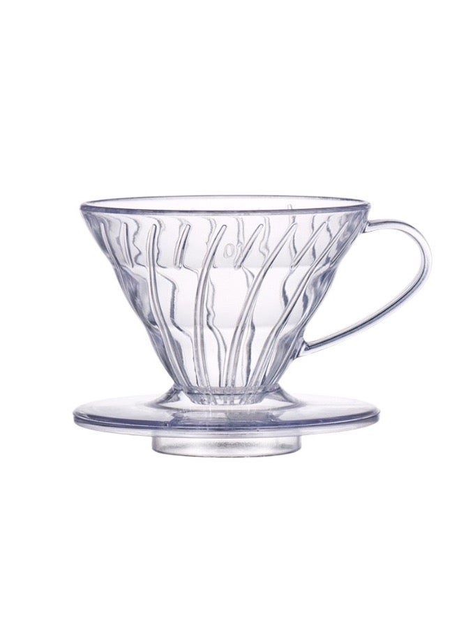 V60 Transparent Plastic Funnel 01  - Image 1
