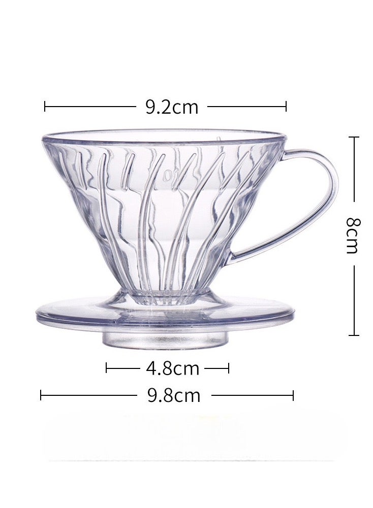 V60 Transparent Plastic Funnel 01  - Image 2