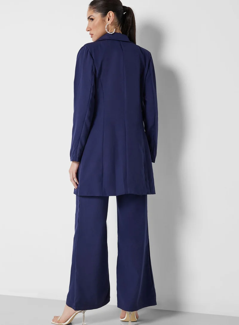 ايلا Longline Blazer & Pant Set