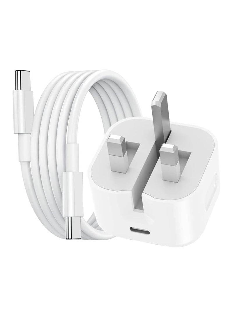 Appeal iPhone 15 ,16 Pro Max Charger 35W Fast Charger with Type C to C Charging Cord Perfect for All iPhone 15 Models 1M Long - Image 1