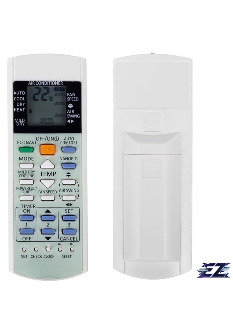 ELTRAZONE "Air Conditioner Remote Control A75C3300 – Compatible with Panasonic Models A75C3772, A75C3607, A75C3208, KTSX5J, A75C3167" - Image 2