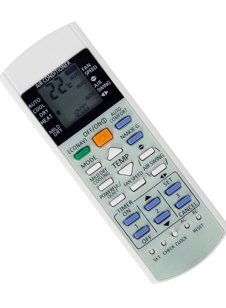 ELTRAZONE "Air Conditioner Remote Control A75C3300 – Compatible with Panasonic Models A75C3772, A75C3607, A75C3208, KTSX5J, A75C3167" - Image 3