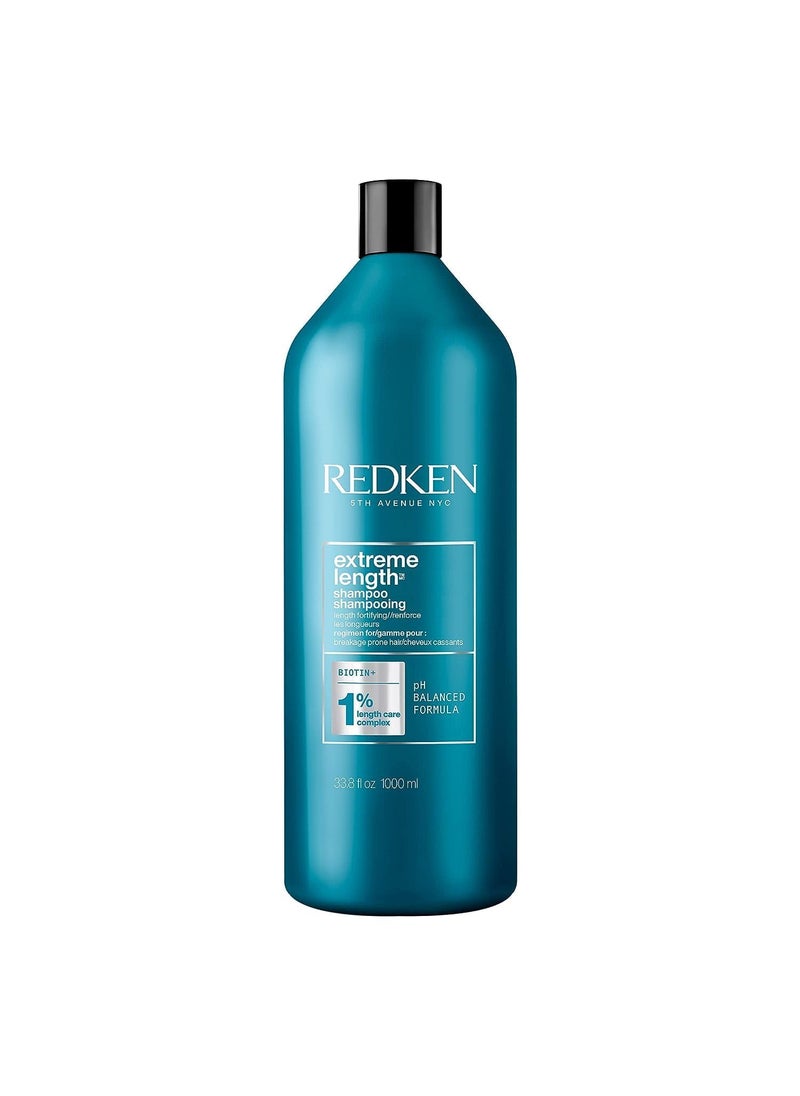 REDKEN - Redken Extreme Length Shampoo | Infused With Biotin | For Hair Growth | Prevents Breakage & Strengthens Hair - Image 1
