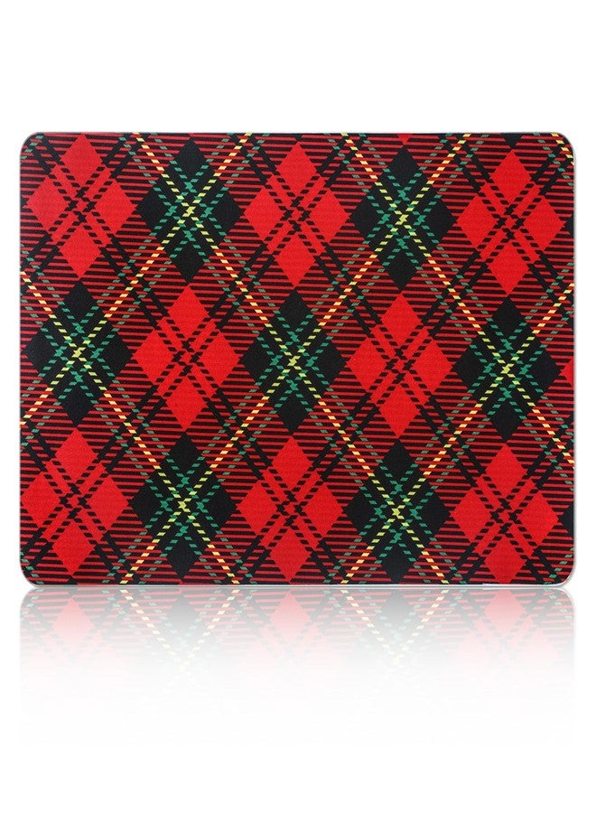 Tinideya Retro Christmas Tree Dish Drying Mat for Kitchen Counter 12x20 Inch Christmas Coffee Bar Mat Small Absorbent Holiday Dish Drainer Pad for Winter Kitchen Decor - Image 1