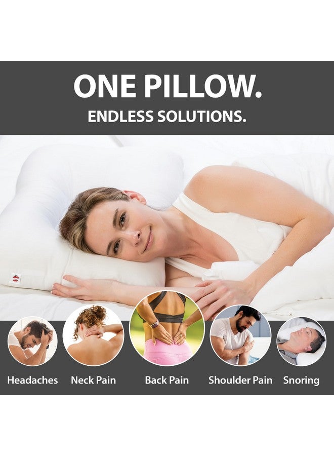 Core Products D-Core Cervical Support Pillow, Standard Firm, Midsize - Image 1