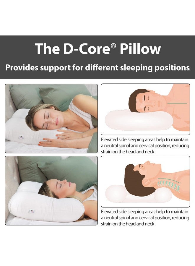 Core Products D-Core Cervical Support Pillow, Standard Firm, Midsize - Image 3