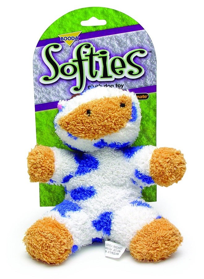 Petmate Softies Cow Toy for Dog, Medium - Image 1