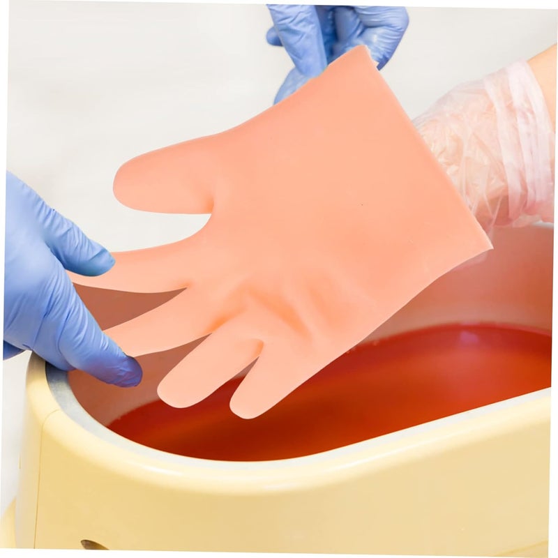 2pairs Professional Beauty Gloves Moisture Gloves Sturdy Sebs Material for Long-Term Use Hand Supply for Home Travel - Image 3