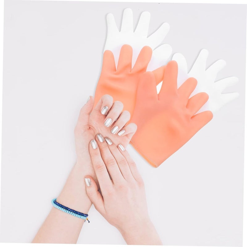 2pairs Professional Beauty Gloves Moisture Gloves Sturdy Sebs Material for Long-Term Use Hand Supply for Home Travel - Image 5