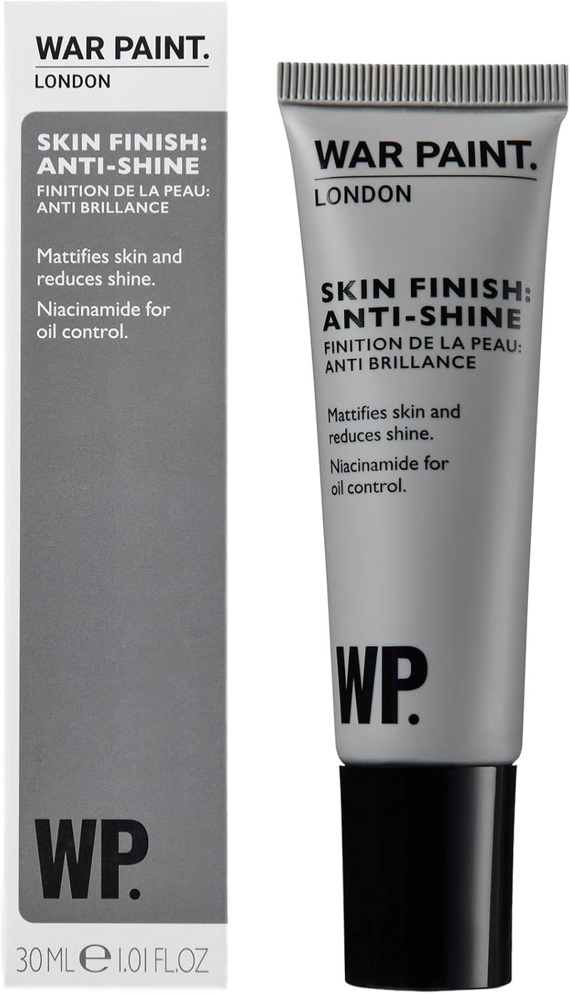 War Paint Skin Finish Anti Shine Primer Skin Smoothing Primer for Use With Foundation Concealer More Vegan CrueltyFree 30ml