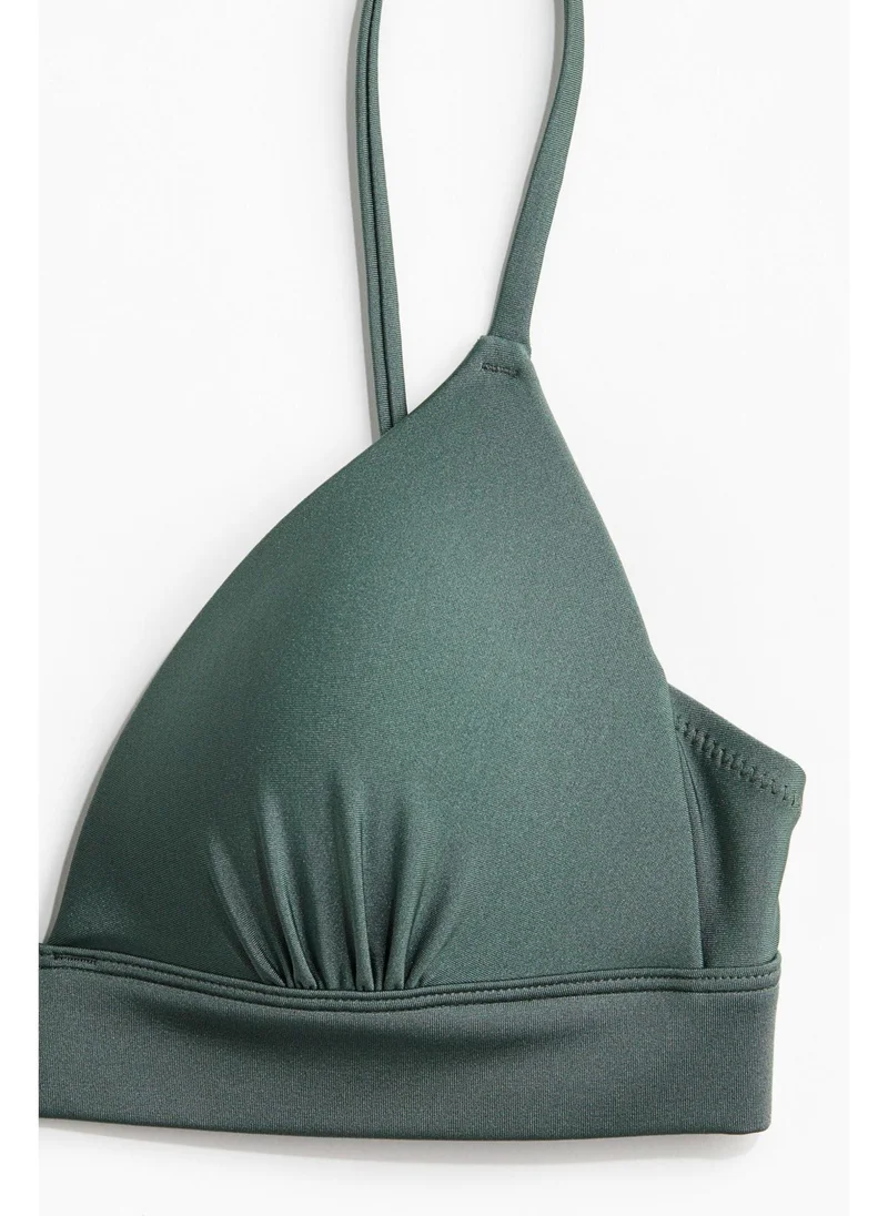 اتش اند ام صدرية بيكيني مثلث بدفع للأعلى