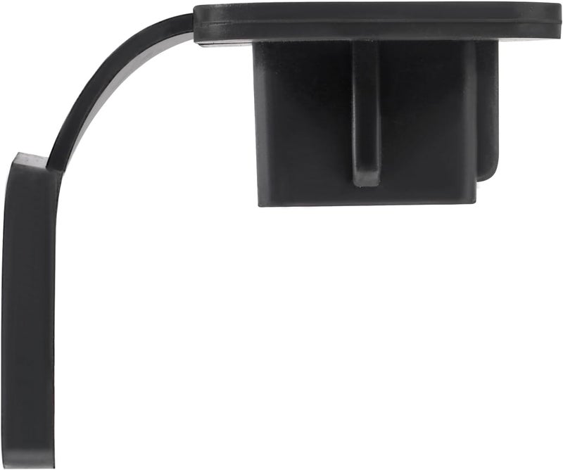 DORHEA Trailer Hitch Tube Cover 2'' Rubber Hitch Tube Cover Plug Cap Insert 2 inch Receivers Class 3 4 5 for Dodge Ram Porsche Benz Toyota Ford Jeep Chevrolet Nissan ATV UTV Polaris - Black - Image 1