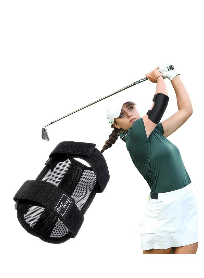 Golf Swing Training Aid, Golf Swing Trainer, Straight Arm Golf Training Aid with TIK-Tok Sound, Golf Swing for Beginners Training, Practicing Posture Corrector for Golfers - Image 1