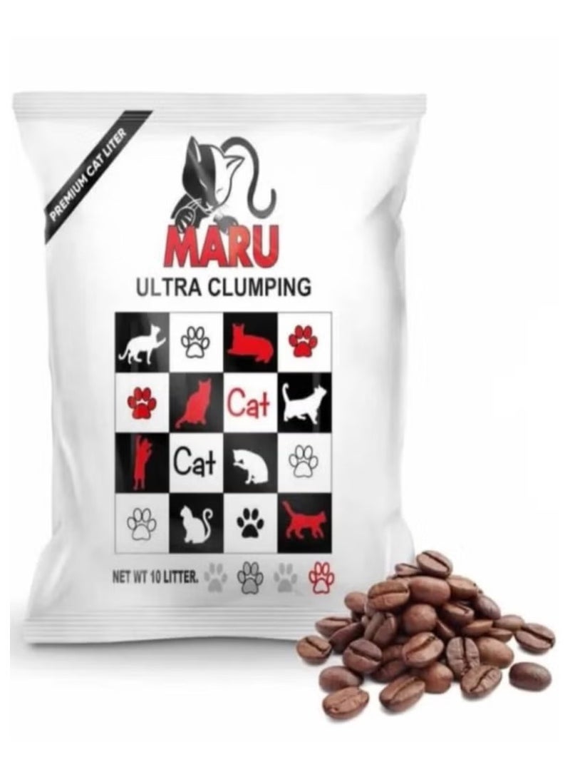 MARU Maru sand cradle for cats with coffee scent 