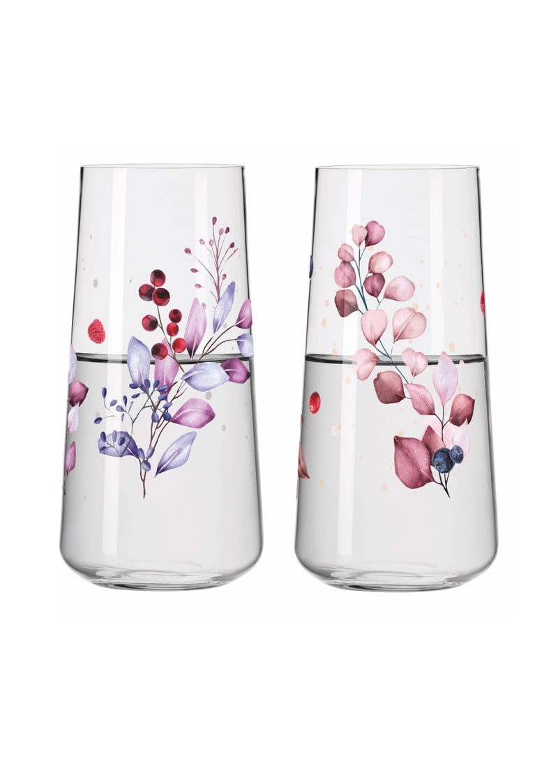 RITZENHOFF Drinking Glasses Set of 2 (614 ml), Water & Juice Glass, Cocktail Glass for Everyday Use, Premium Crystal Glass, Dishwasher Safe, Exclusive Gift Box, Made in Germany - Image 2