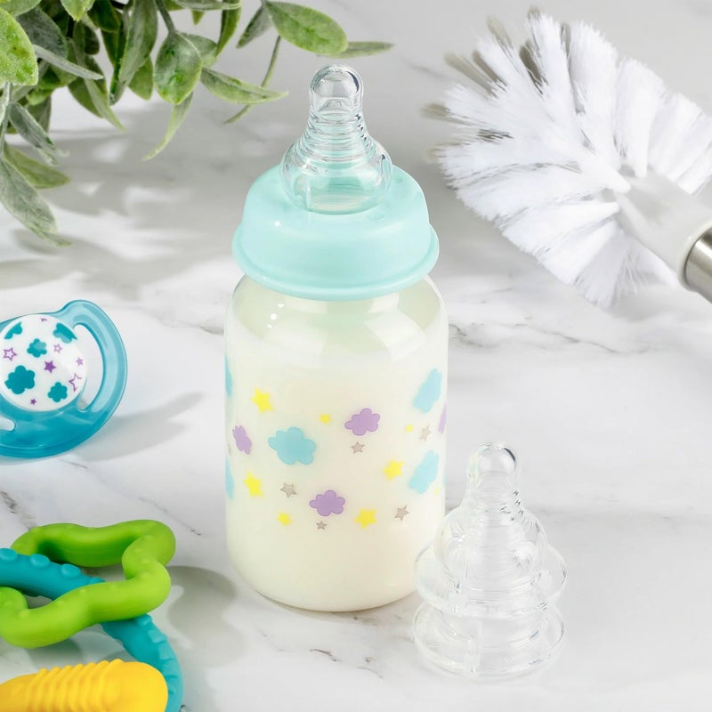 Parent's Choice Fast Flow Silicone Nipples for Standard Neck Infant Baby Bottles, Age 6+ Months, Soft, Vented, Clear, BPA Free, 3 Count - 1 Pack - Image 5