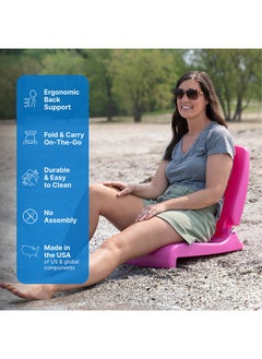 Step2 Flip Portable Folding seat, Bright Pink  - Image 4