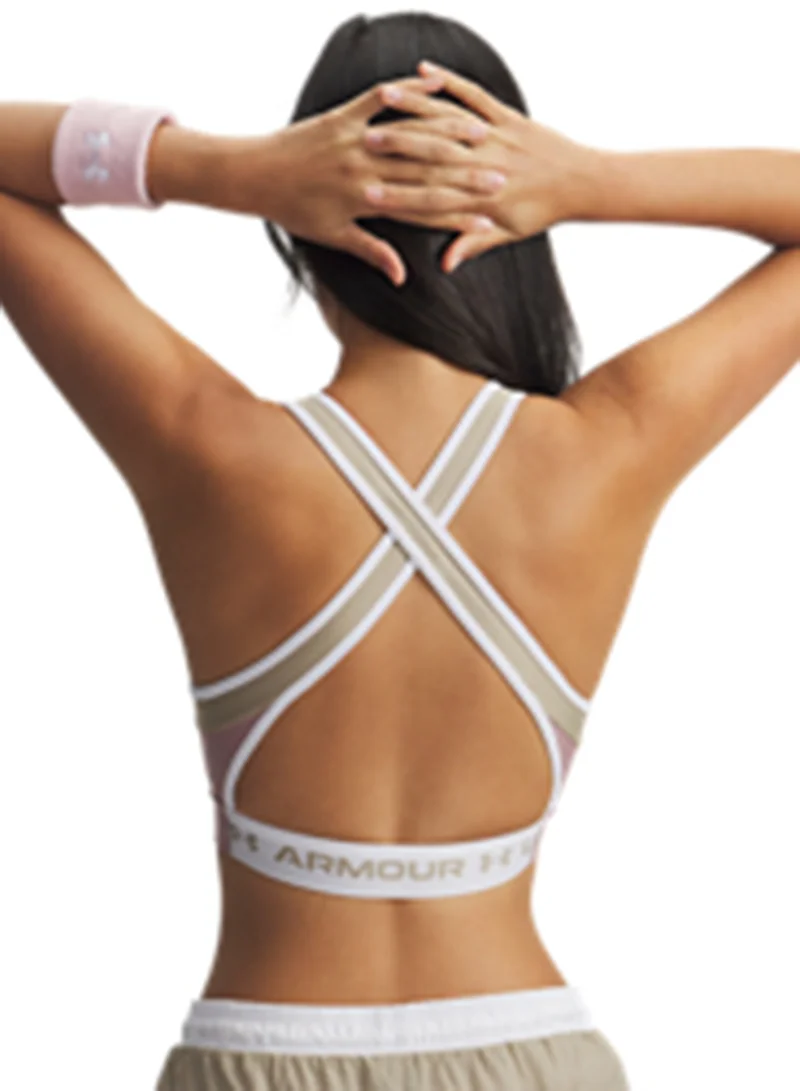 UNDER ARMOUR Crossback Mid Support Open Back Bra