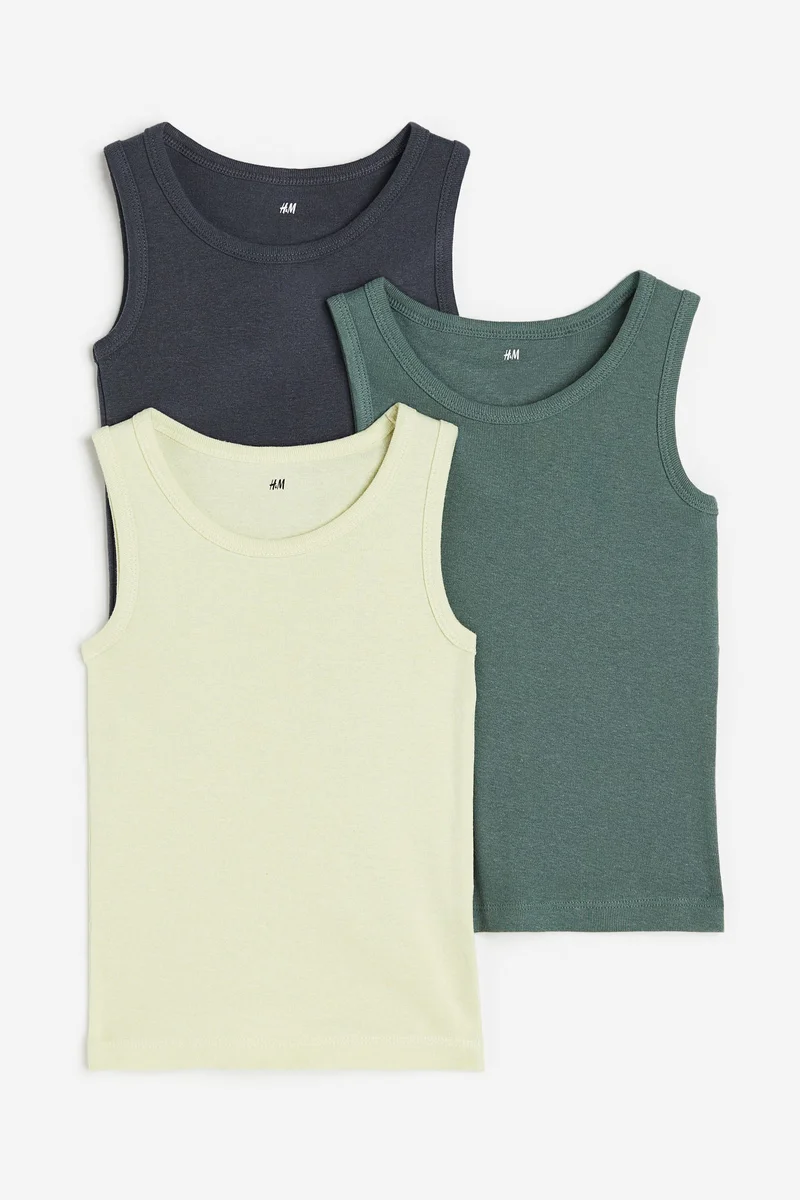 H&M 3-pack vest tops