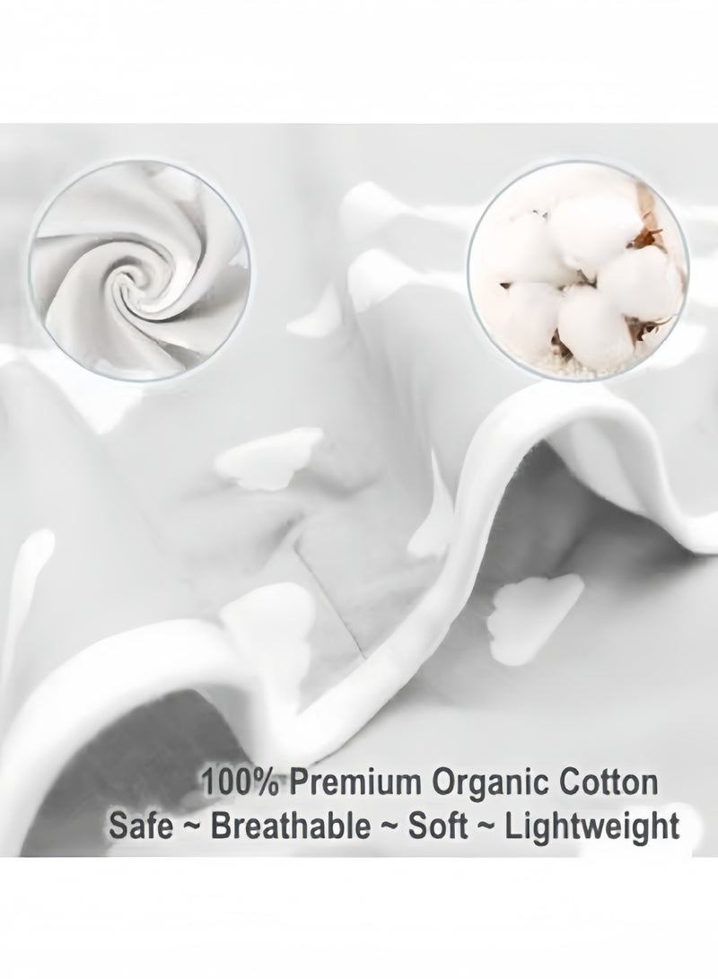 GGEROU 3-Pack Baby Swaddle Wrap Sleep Sacks, Newborn Swaddlers Blanket Wrap, Breathable and Skin-Friendly Cotton, Baby Swaddle 0-3 Months  - Image 5