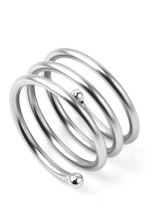 Luxurious Silver Hotel Napkin Rings Silver Napkin Rings Buckles Set Spiral Metal Napkin Ring Holder Napkin Rings Restaurant Napkin Ring Hotel Dining Table Towel Napkin Ring Set for Dinning Table Decorations Wedding Holiday Parties Dining Decor - pzsku/Z26D6DA0FFD8ED9EAE94EZ/45/_/1735628540/9fecdfd6-486d-4e47-a5d2-60edc898e61d