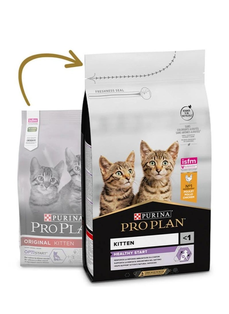 Purina- invalid brand name Pro Plan Original Kitten Chicken - 10kg - Premium Nutrition for Growing Kittens  - Image 2