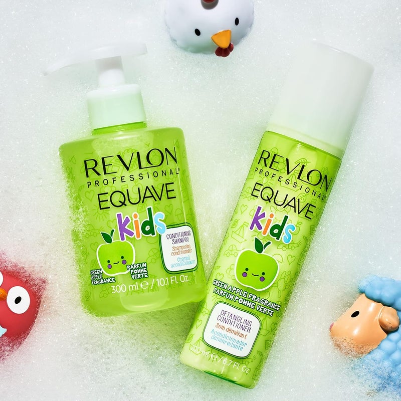 Revlon Professional Equave Kids Detangling Shampoo - 200ml, Apple Fragrance - Image 1