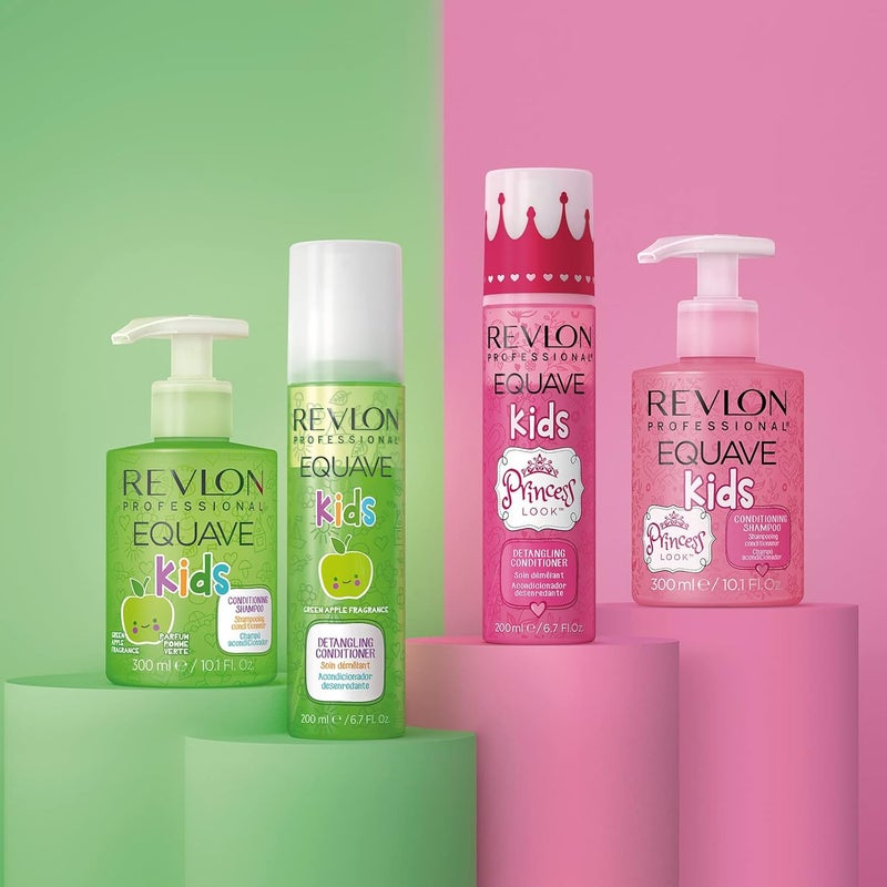 Revlon Professional Equave Kids Detangling Shampoo - 200ml, Apple Fragrance - Image 4