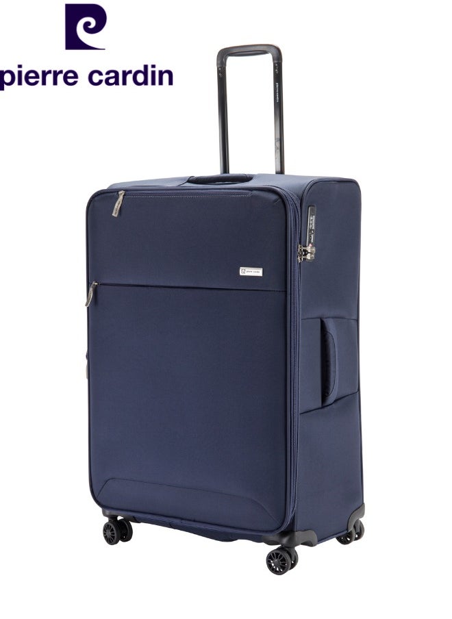 pierre cardin Pierre Cardin Softside Luggage Set of 3, Lightweight and Darable Material , TSA Lock, UNISEX Travel Suitcase  - Image 2