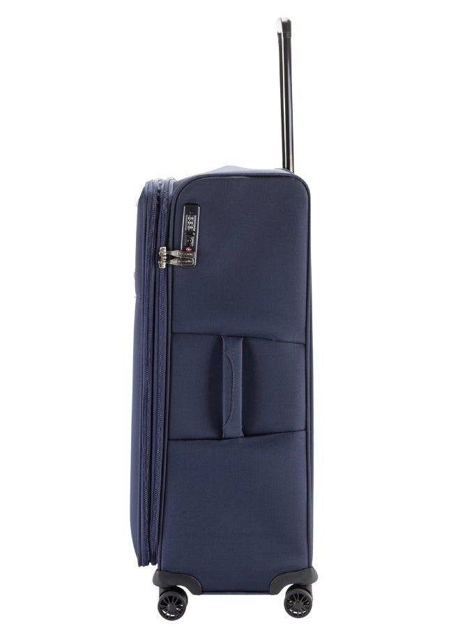 pierre cardin Pierre Cardin Softside Luggage Set of 3, Lightweight and Darable Material , TSA Lock, UNISEX Travel Suitcase  - Image 4
