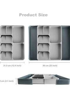 Kitchen Drawer Organizer Tray, Expandable Utensil Drawer Tray for Storage and Organization of Cutlery, Spoons, Cooking Utensils and Gadgets - pzsku/Z26D7299285E13C97DFD8Z/45/_/1690272704/2d55d82a-ea58-4ffe-a2c8-320d7cfe7cf8