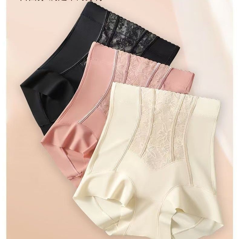 [Strictly Selected] Fashionable High Elasticity Tummy Control Pants Pressure Arm Lifting Shaping Pants Breathable Antibacterial Crotch High Waist Shaping Briefs - Image 2