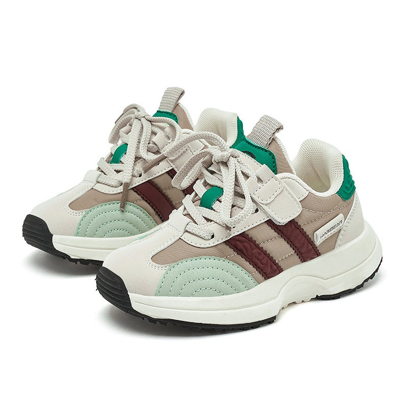 Habib Bear Leather Women'S Sneaker Shoes Girls Forrest Gump Shoes Outdoor Shoes Torre Shoes - Image 1