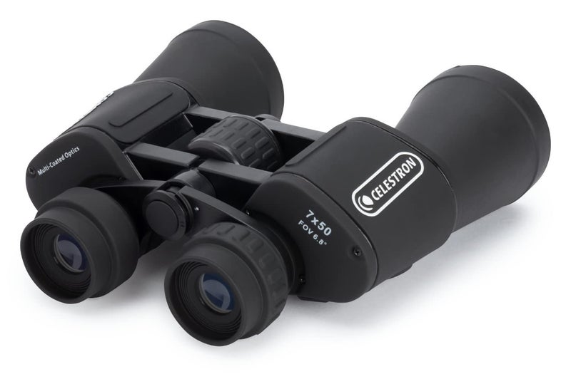 Celestron - Cometron 7X50 Bincoulars - Beginner Astronomy Binoculars - Large 50mm Objective Lenses - Wide Field Of View 7X Magnification - Image 2