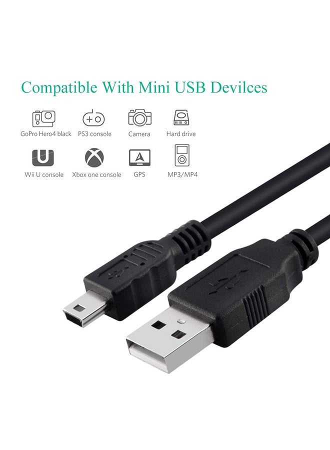 keendex USB Charging Mini-USB Cable for PlayStation 3 Game Controller 0.2 m Short Line Four Core GB Copper (with Data - Image 4